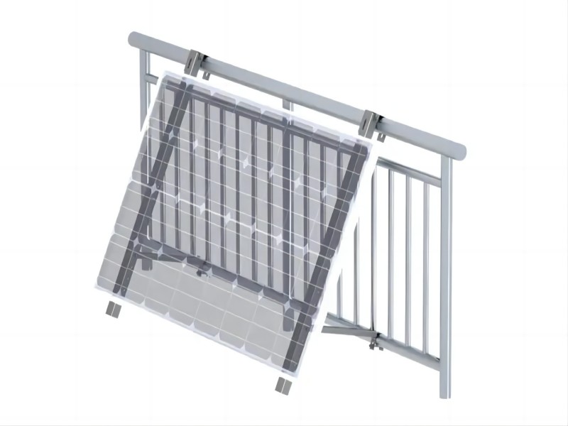 Balcony solar mounting system